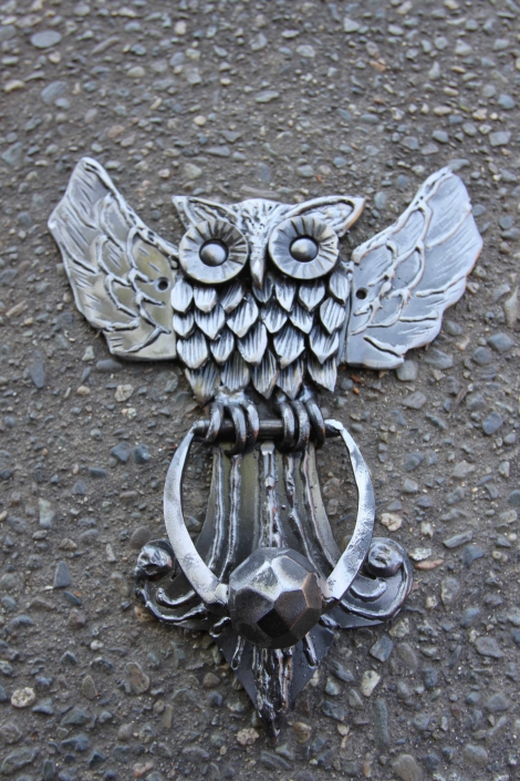 Owl door knocker